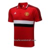 Polo De Entrenamiento Manchester United 2022-23 Roja Negra Blanca - Hombre